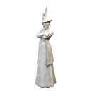 Steinguss-Hexe „MEDEA“ – Mystische XXL-Gartenskulptur von Fiona Scott